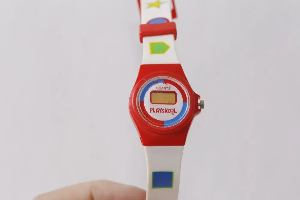 1980s Playskool Children’s Digital Quartz Watch ~ 260806-WH 528